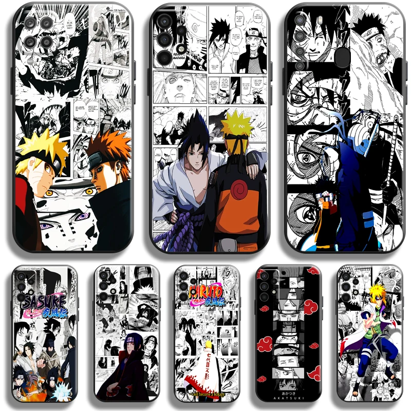 

Naruto Akatsuki Comics For Samsung Galaxy A11 A12 A20 A20E A21 A21S A22 A30 A31 A32 A51 A52 A70 A71 A72 5G Phone Case Funda