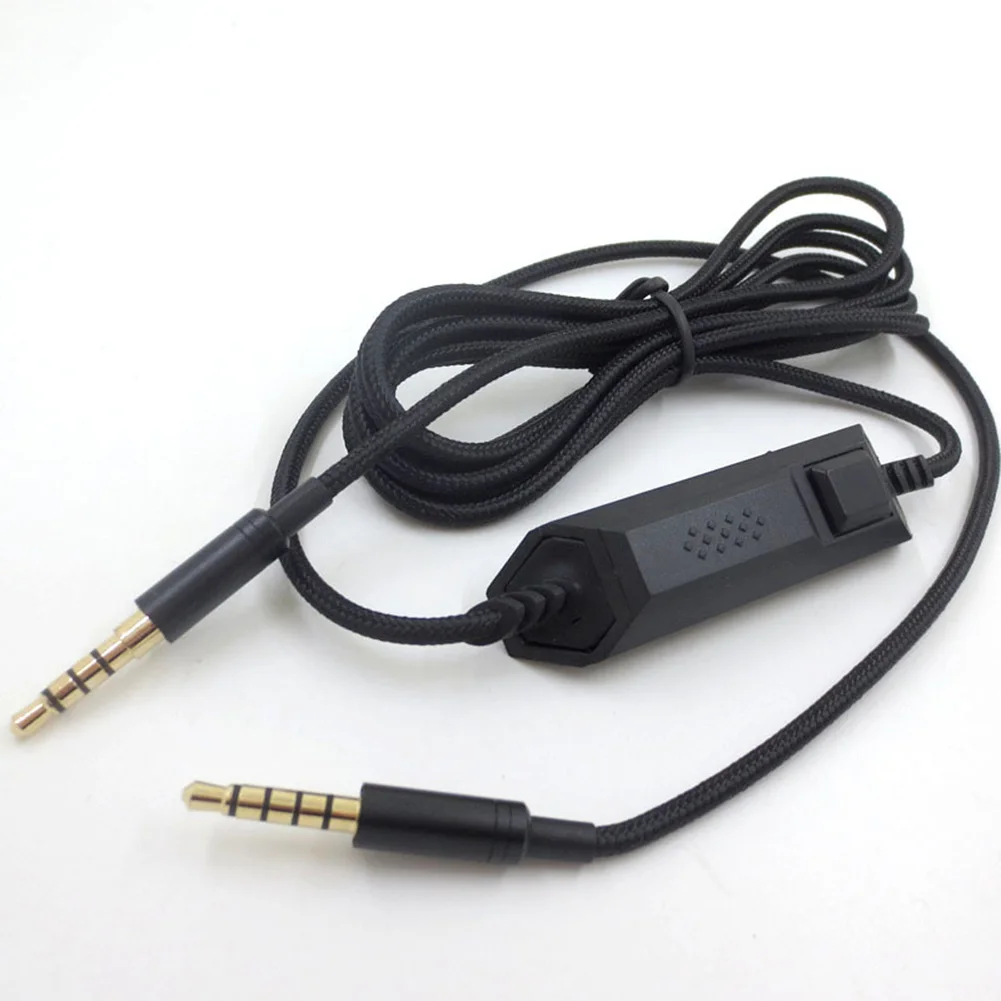 

For Braided Astro A10 A40 Headset Audio Cable For Gaming High Quality Stereo Audio Reduce Noise Music