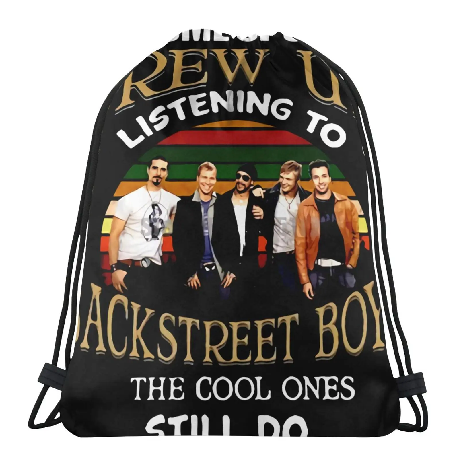 

Backstreet Boys Some Of Us Grew Bag Children's Fabric Bag Tote Bag Storage Bags Pouches Suitcases Backpack Sack Drawstring Bag