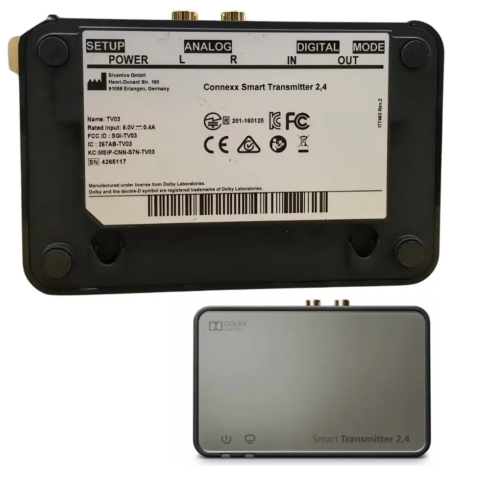 Фото Адаптер-передатчик Connexx Smart Transmitter 2.4 для Bluetooth-слуховых аппаратов, совместимый с устройствами Advance, Audio Service, Rexton, Ouiezen. №1