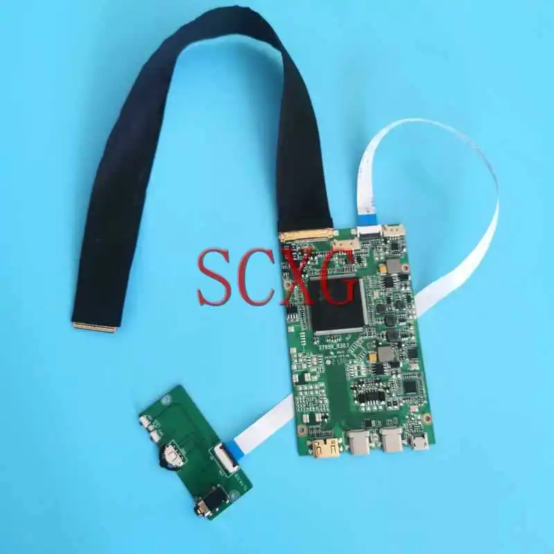 

For B156ZAN04 B156ZAN02 B156ZAN03 DIY Kit 4K Drive Controller Board 15.6" Laptop LED Screen Mini-HDMI TYPEC EDP 40 Pin 3840*2160