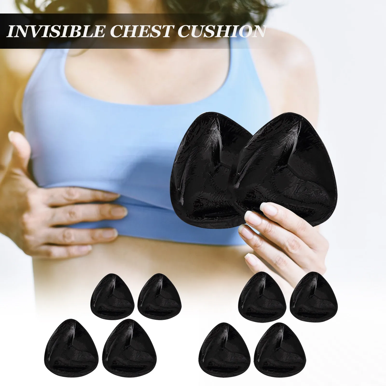 Усилитель чашки бикини двусторонние липкие вставки для бюстгальтера подушечки