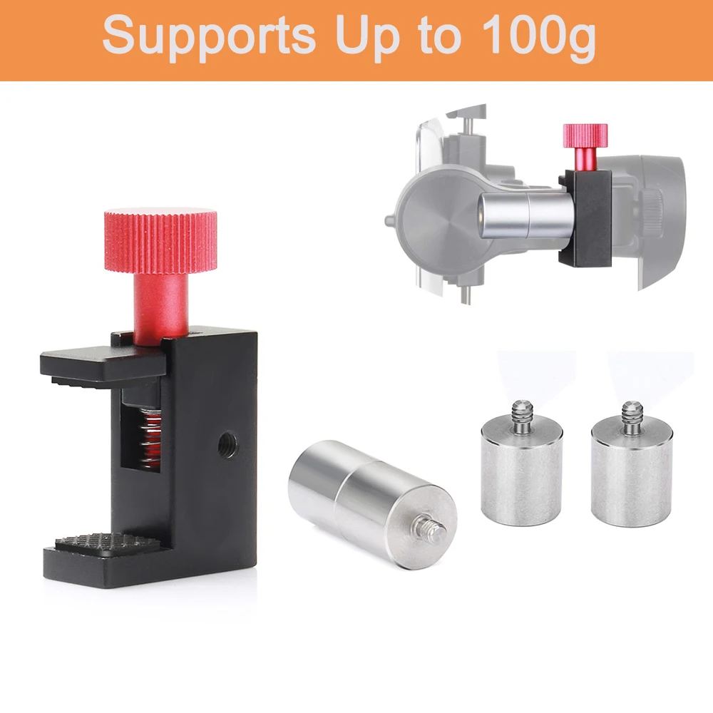 

Противовес для Zhiyun Smooth 4 Smooth Q / Feiyu Vimble 2 / DJI Osmo Mobile 2 / EVO и другой 3-осевой шарнирный стабилизатор