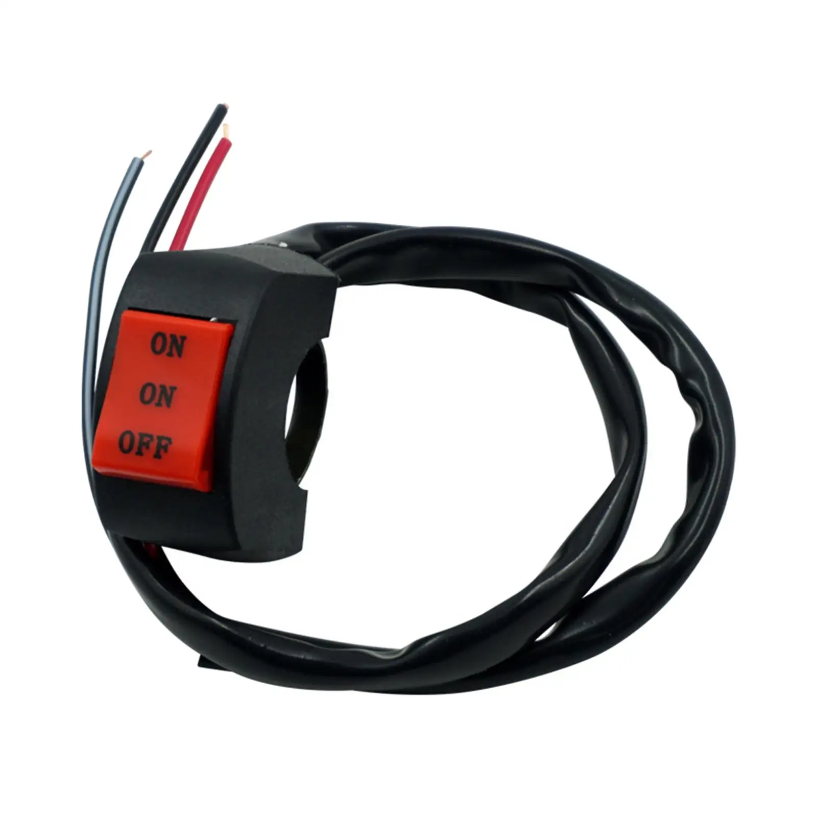 

Motorcycle Headlight Switch 7/8 inch 22mm Handlebar Toggle Switch Fits for Scooter