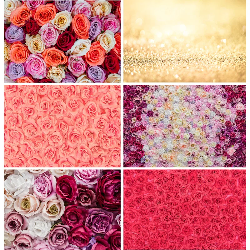 

Vinyl Custom Valentine's Day Photography Backdrops Wooden Flower Party Backgrounds Birthday Decor Photo Backdrop 191216 VVA-01
