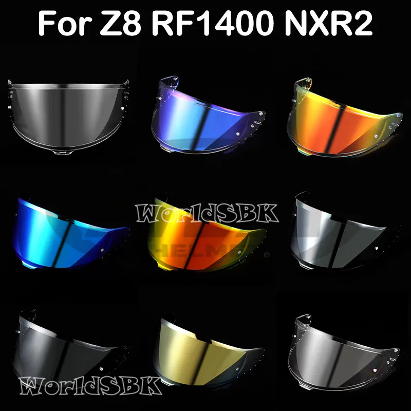 Visiera Per Casco Per Shoei Z8 Nxr2 Rf1400 Rf-1400 Cwr-F2 Cwr-F2R X15 X-15 X-Spr Pro Shield Protezione Solare Parti Del Casco Del Parabrezza
