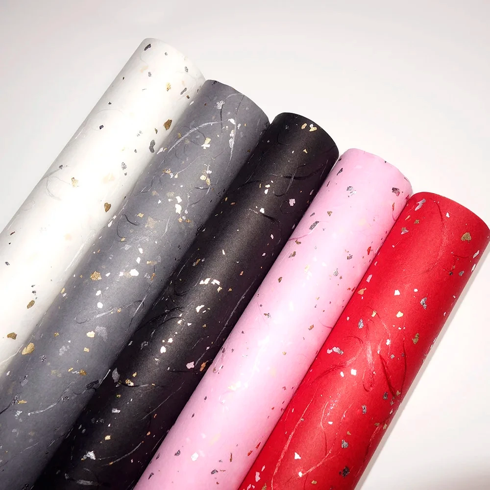 Корейский цветочный набор для самостоятельной упаковки-5 листов 6 цветов