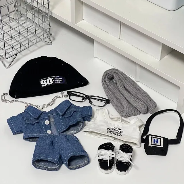 Джинсовый костюм для девочек милая одежда из денима с надписью на зиму без