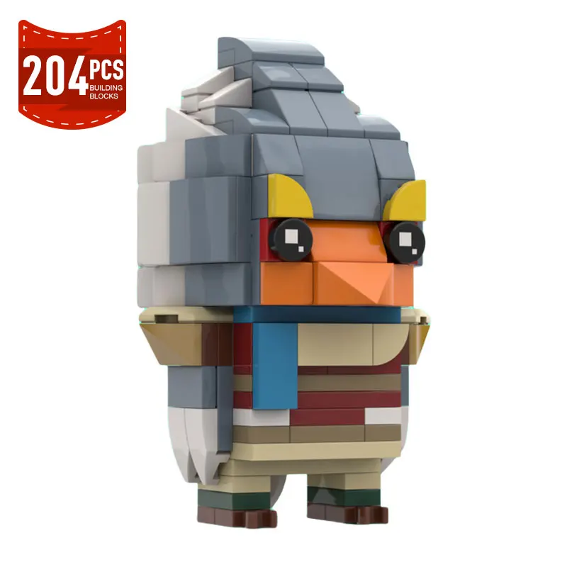 

New Moc Zeldaed Ruins Guardian Action Figures Revali Brickheadz Building Blocks Game Character Bricks Assemble Toy for Kid Gifts