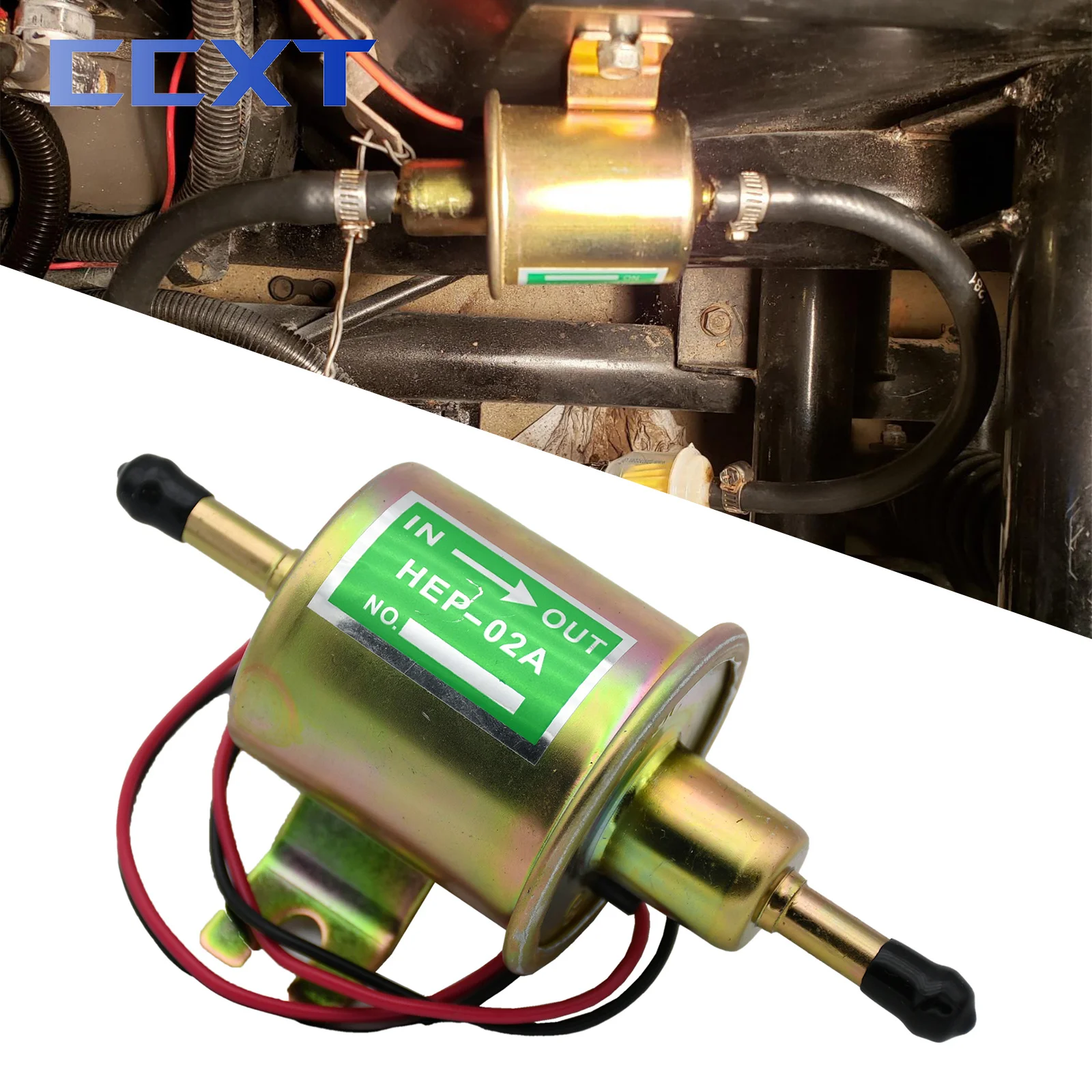 Электрический топливный насос 12 В HEP-02A низкое давление дизельный бензиновый