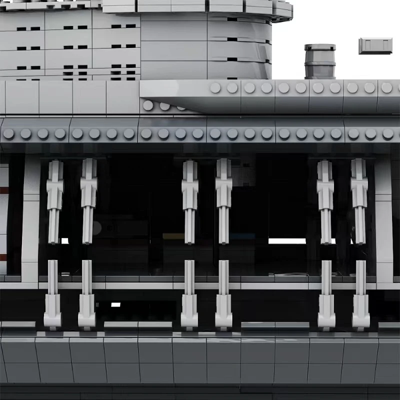 MOC Type VIIB U-образная модель лодки подводная лодка кирпичи военный линкор сделай сам