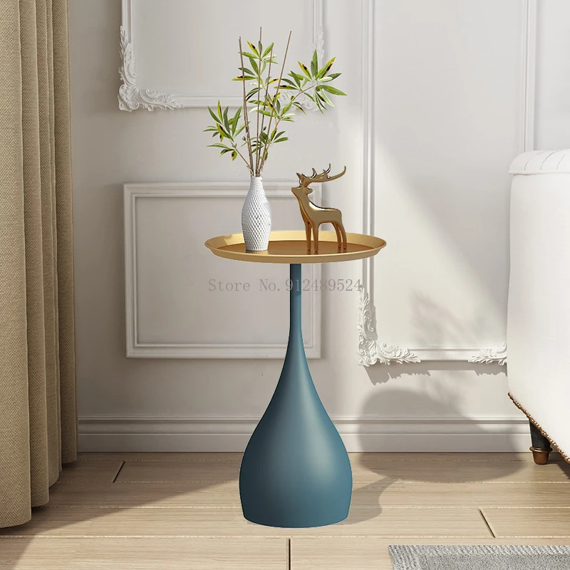 

журнальный столик Living Room Coffee Tables Metal Wrought Iron Sofa Side Table Bedside Table Round Coffee Table Home Furniture