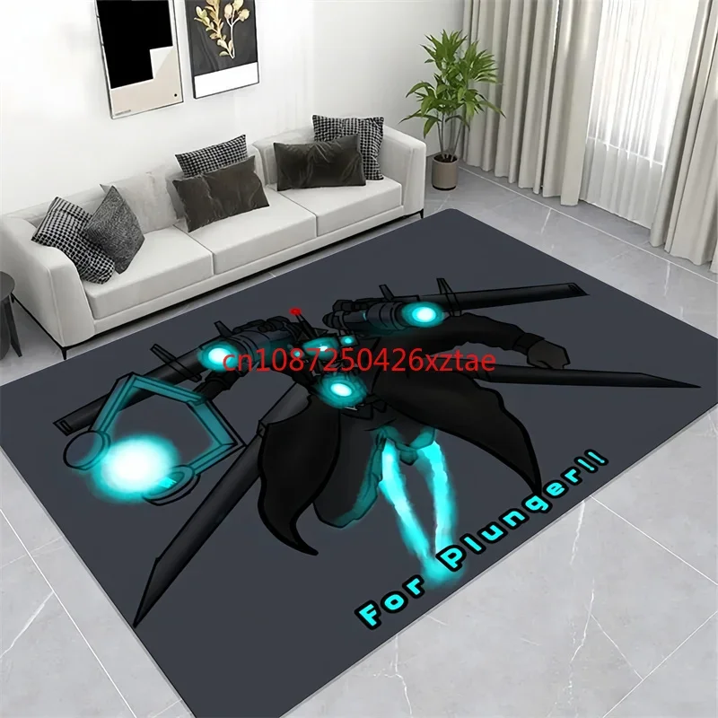 Большой ковер M-onitor t-oilet с принтом человека для гостиной спальни дивана напольные