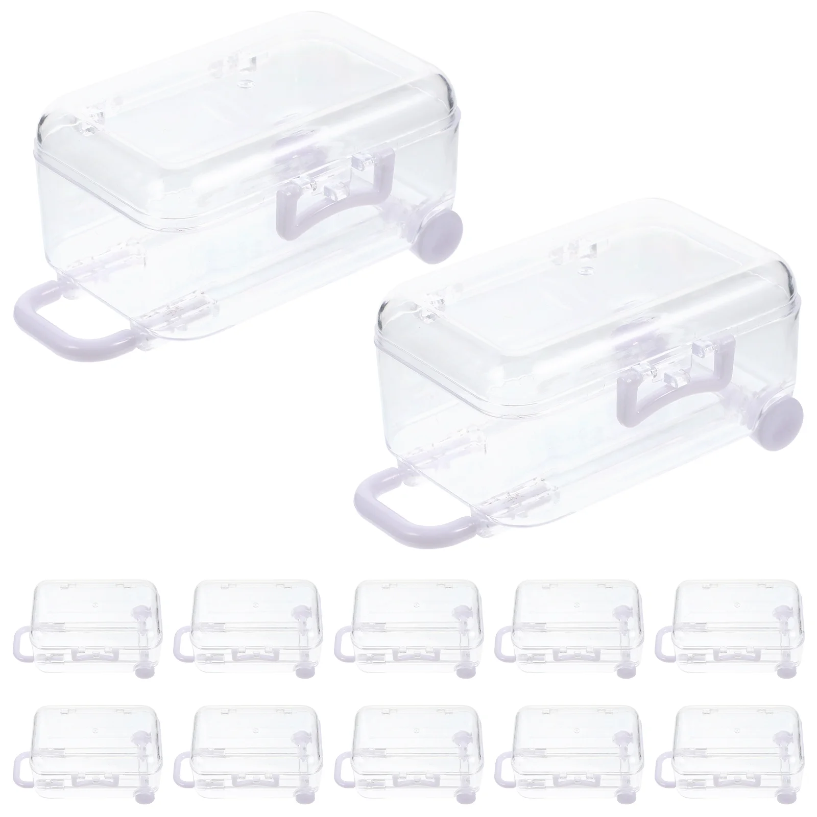 12 шт. чемоданы тележка свадебная коробка для конфет коробки вечеринок