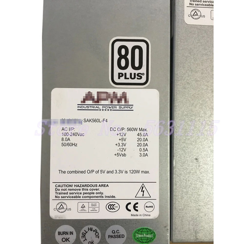 Для сетевого оборудования Блок питания для JUNIPER APM SAK560L-F4 561 Вт 100% тест перед