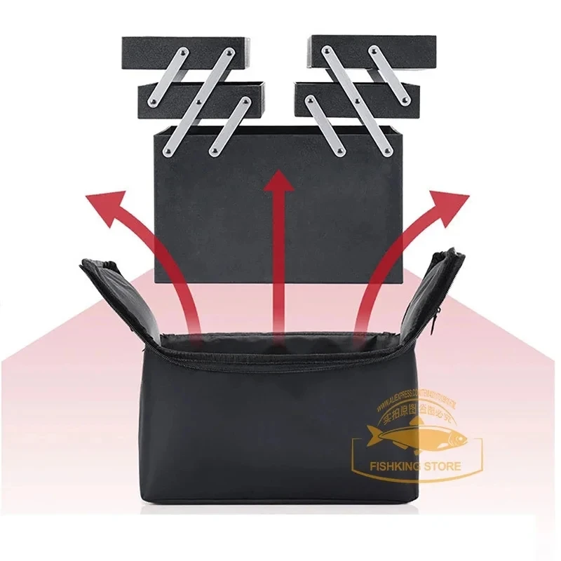 2024 Большая вместительная сумка для рыбалки водонепроницаемая