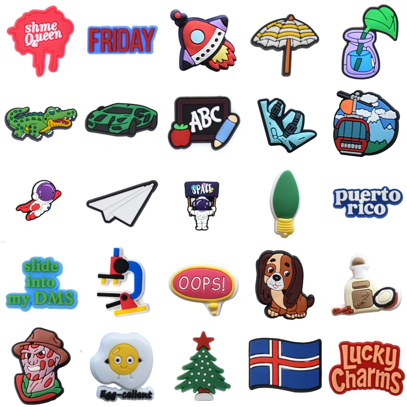 

Дизайнерские подвески для кроксов, украшения для джинсов, обуви, подвески, рождественские подарки, булавки, летняя обувь, аксессуары для женщин и детей, подвеска для крокса