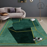 nordic modern luxury carpet for living room bedroom green series rugs coffee table mat simple style lounge rug hallway carpets