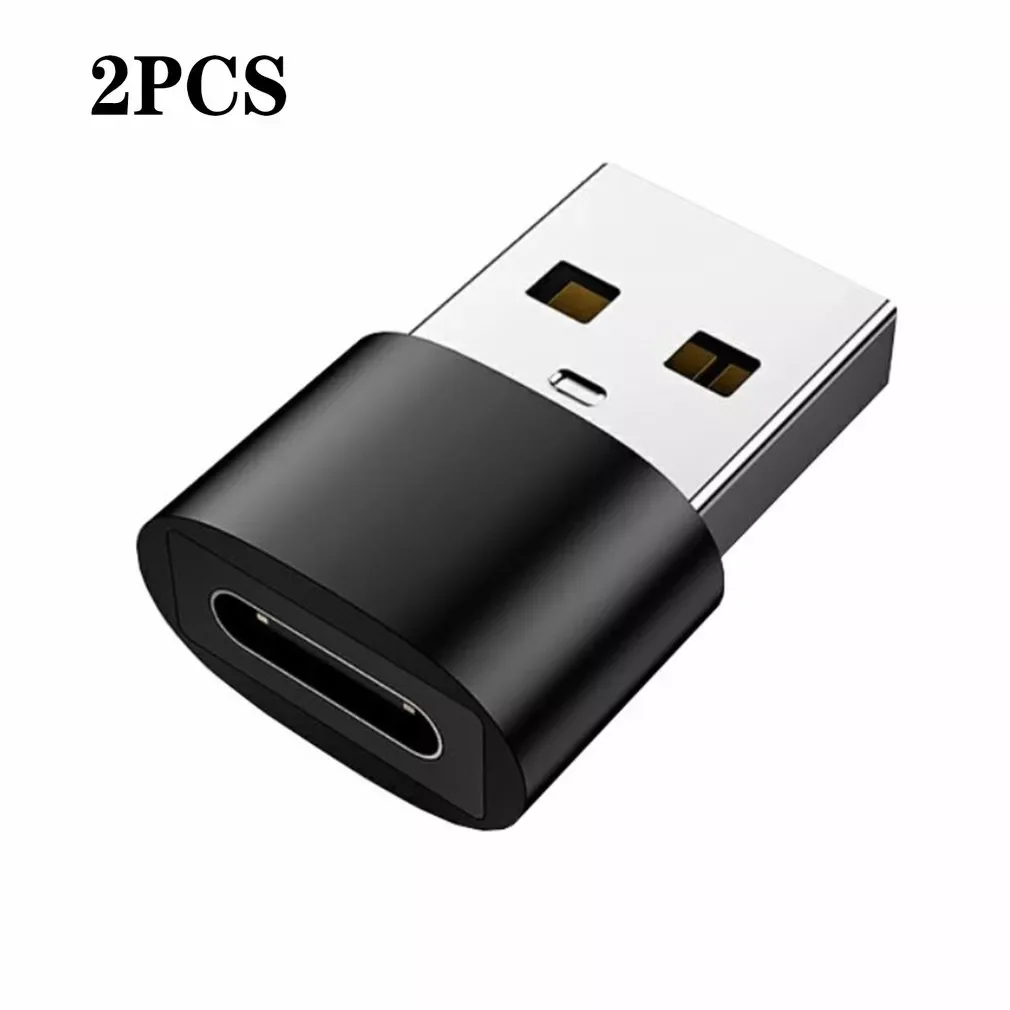 

2pcs USB C Adapter OTG Type C to USB Adapter Type-C OTG Adapter Cable For iPhone 12 Pro Max For airpods 1 2 3 phone USB Adapters