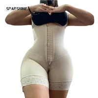 double compression bbl butt lifter front closure tummy control shapewear slimming fajas women girdle