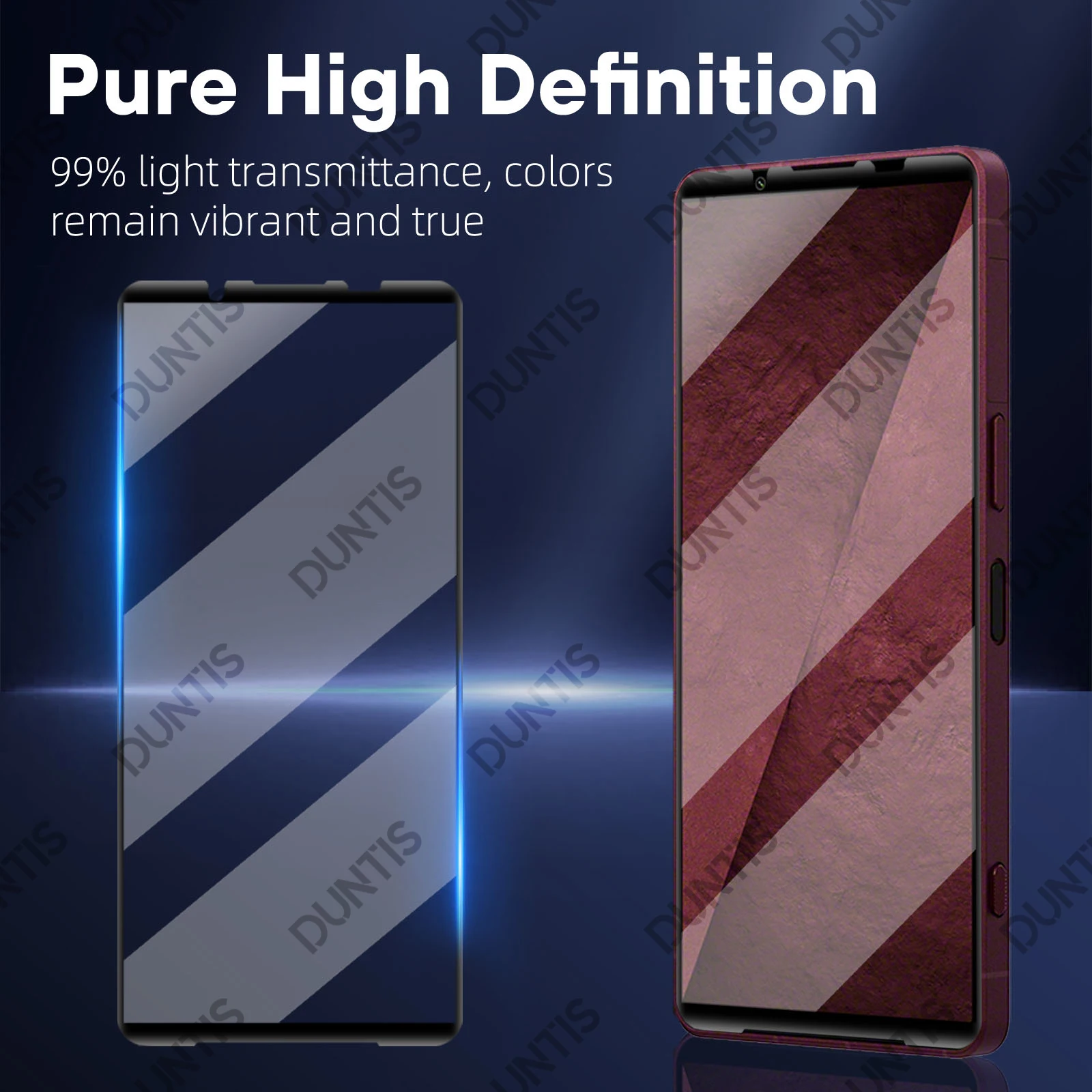 Фото Защитная пленка из закаленного стекла 9H для Sony Xperia 1 VIII, защитная пленка HD с полным покрытием, аксессуары для Sony Xperia 1 VIII №2