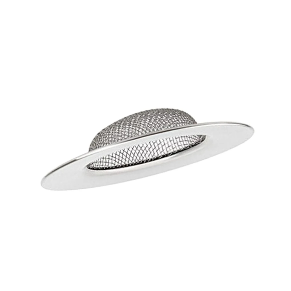 

Stainless Steel Bathtub Hair Catcher Stopper Shower Drain Hole Filter Trap Kitchen Metal Sink Strainer