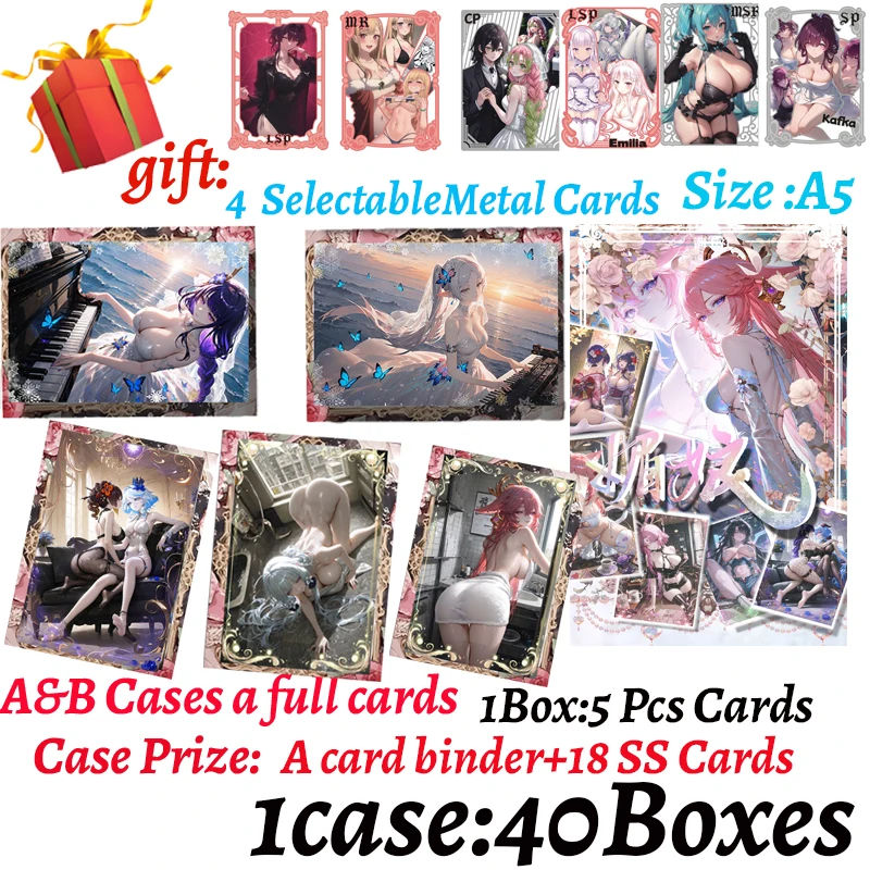 Новейшая доска История богини A6 Mei Niang Waifu карты детские игрушки коллекционные