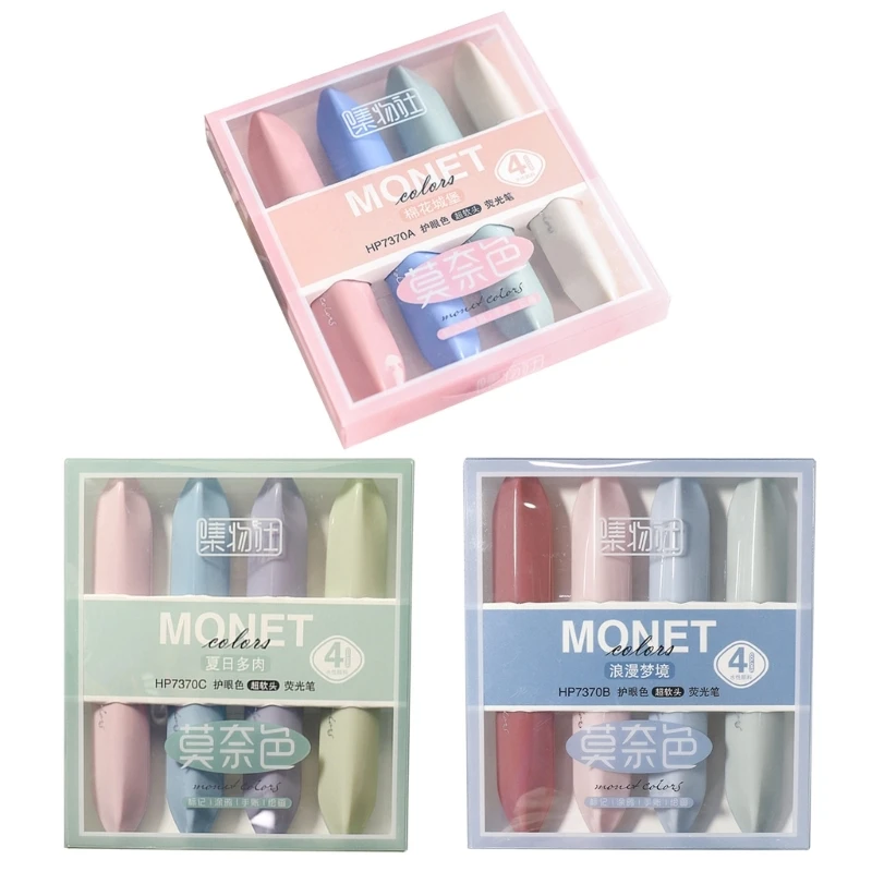 

Highlighter, Chisel Tip Marker Pen, Assorted Pastel Colors Color Highlighters Aesthetic Cute Highlighter for Adults Kids