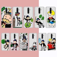 cartoon dollar money phone case for samsung s20 s10 lite s21 plus for redmi note8 9pro for huawei p20 clear case