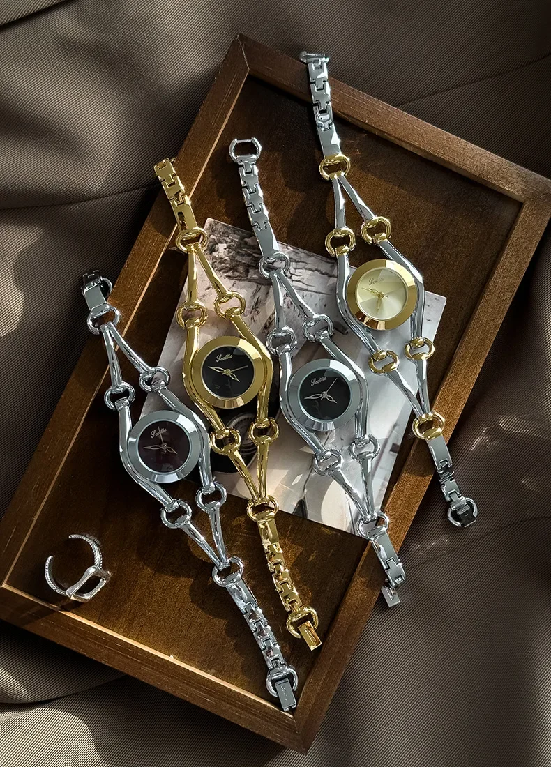 Высокое качество Orologio женские кварцевые часы Reloj женский роскошный браслет стиль