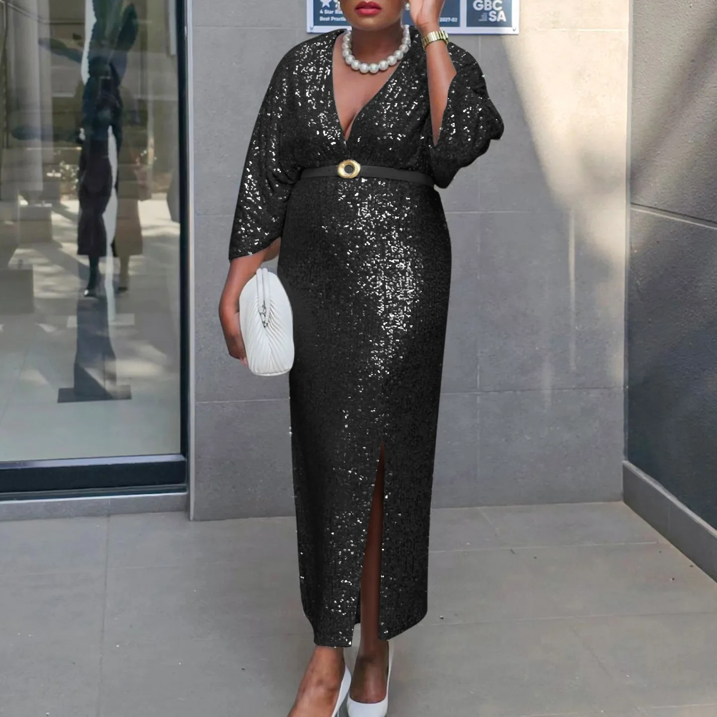 Роскошные платья с пайетками для женщин свадебное платье Дубай африканское