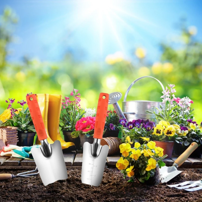 

5PCS Mini Garden Hand Tools Transplanting Outdoor Bonsai Tools Planting Flower
