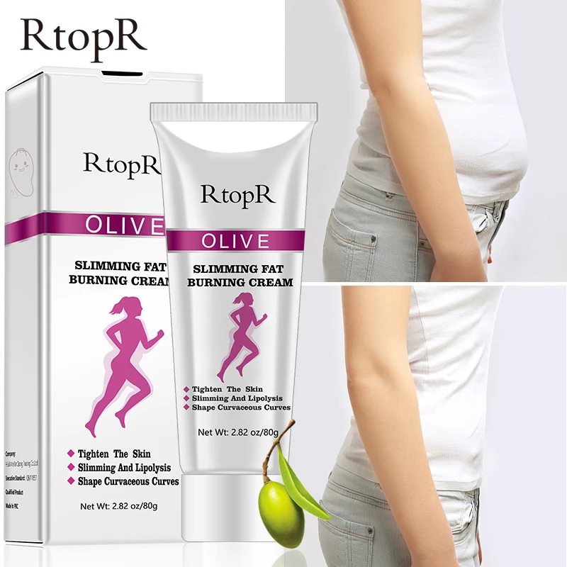 Olive Slimming Cream for Shaping Weight Loss To Create Beautiful Curves Firm Cellulite Body Fat Burning Skin Care Free shipping