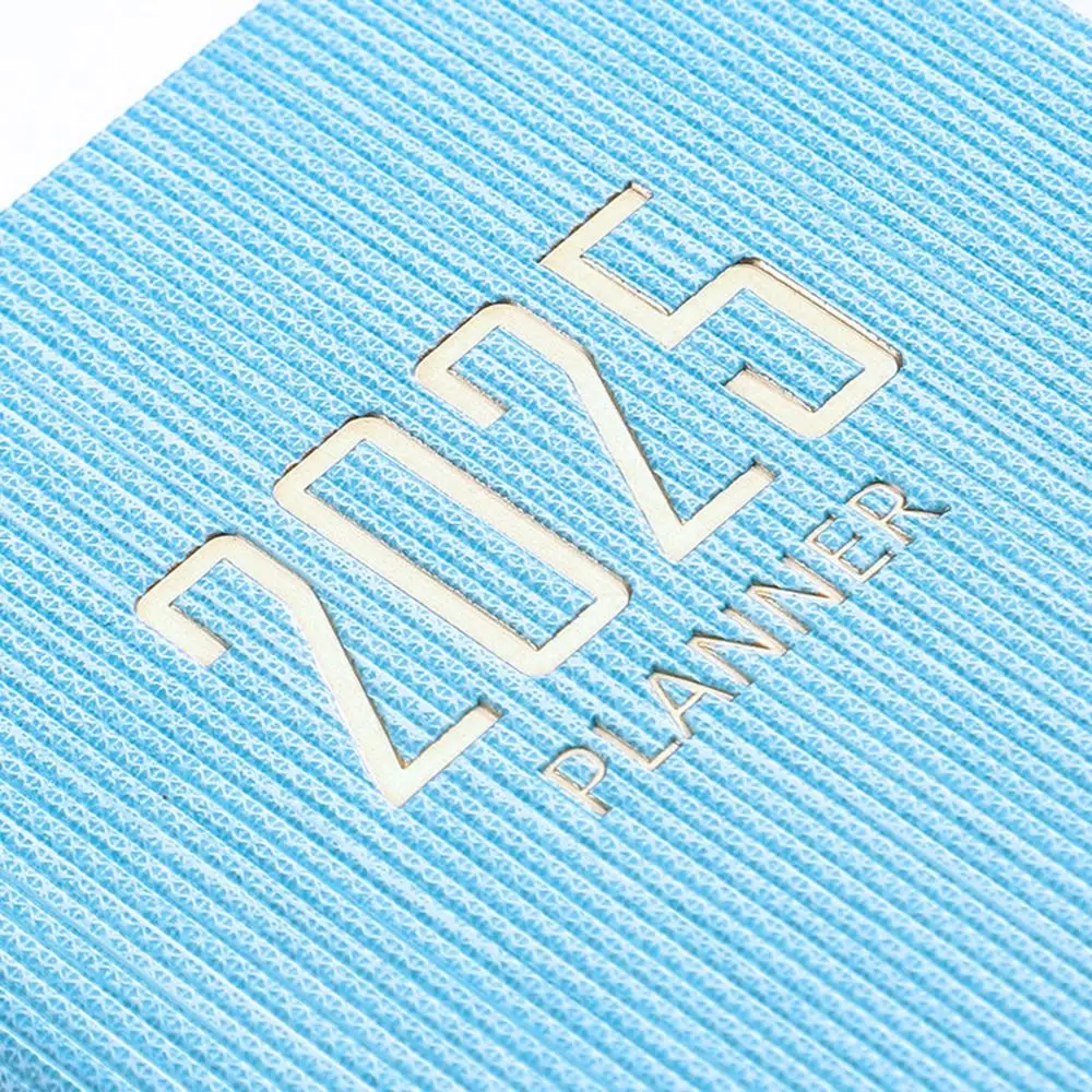 Карманный планировщик A6 2025 на английском языке 12 месяцев список дел записная