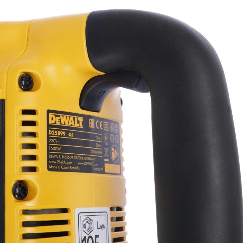 Молоток отбойный электрический DeWalt D25899K (Мощность 1500 Вт энергия удара 17 9 дж 2040