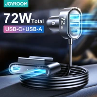 joyroom 5 usb ports car charger type c pd 3 0 fast charger qc 3 0 quick charge car phone charger for iphone xiaomi samsung