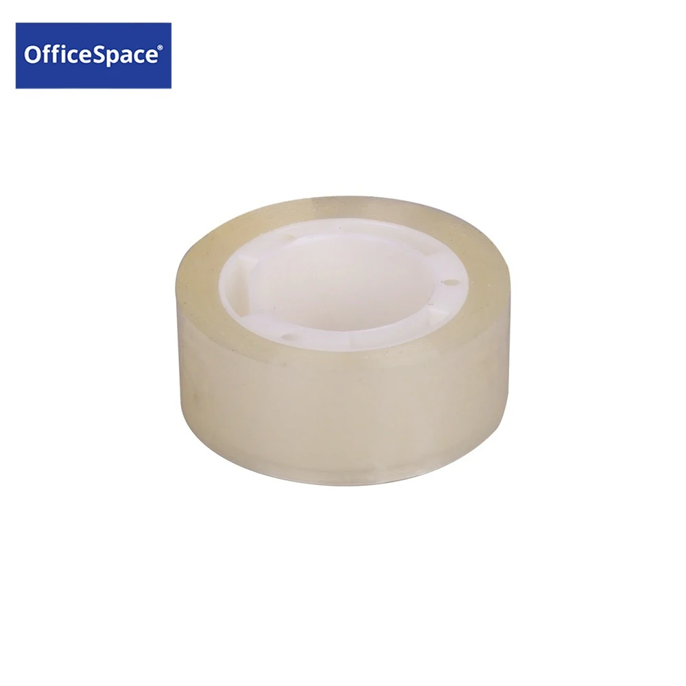 Клейкая лента OFFICE SPACE 15 мм х 20 м прозрачная | Канцтовары для офиса и дома