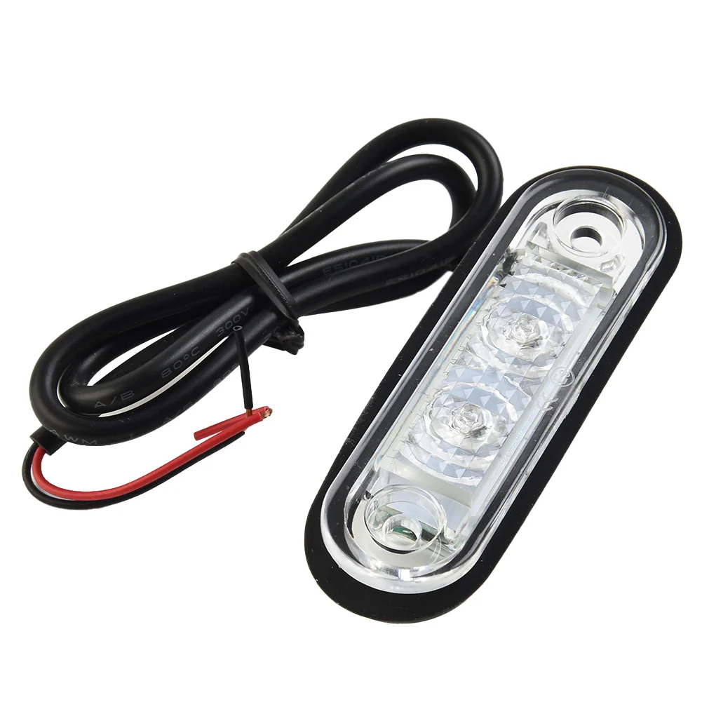 БЕЛЫЙ СТИЛЬ LED FLUSH FIT KELSA BAR MARKER ЛАМПА LIGHT 12v 24v ТОРМОЗ ЗАДНИЙ ФОНТ Автомобиль