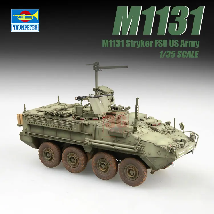 Модель танка Trumpeter 00398 American M1131 Stryker 1/35
