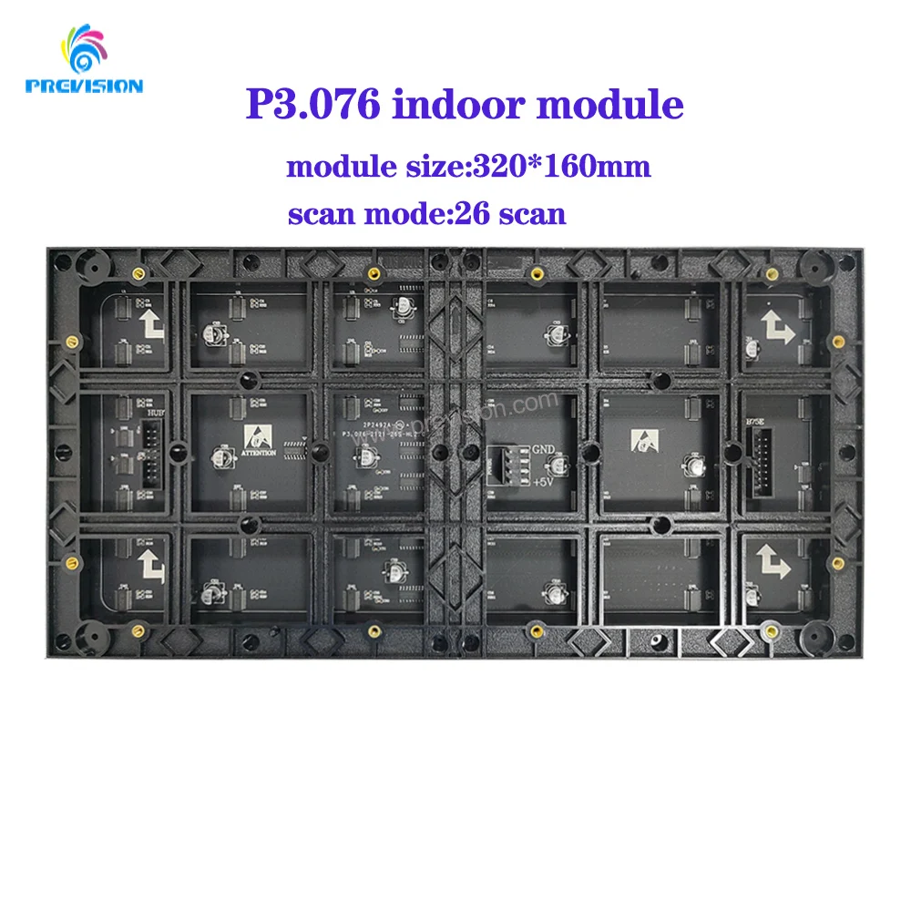 Дешевый RGB P3.076 320x160 мм 104x52 точки SMD2121 внутренний HD светодиодный видео экран