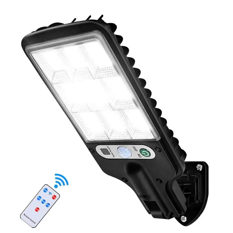 

Solar Lights Outdoor Motion Sensing Remote Control Solar Security Flood Lights IP65 Waterproof Solar Flood Lights With 3