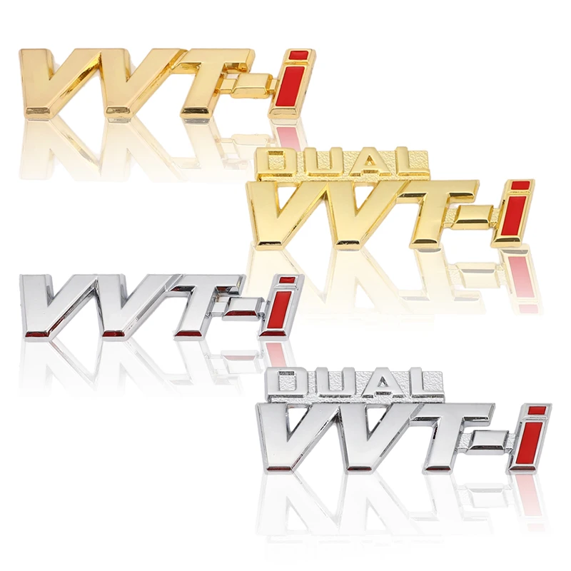 Автомобильная наклейка эмблема значок наклейки для TOYOTA Dual VVT-i VVTI Camry COROLLA YARiS Rav4