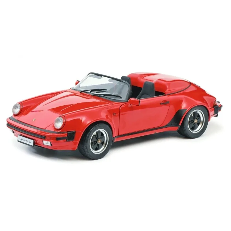 Фото Модель автомобиля Schuco Porsche 911 Speedster 1989 года, масштаб 1:12, из литого металла, кабриолет №2
