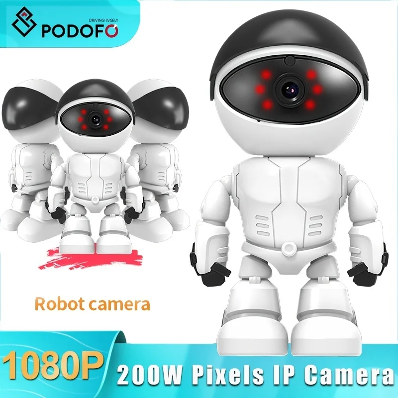 

Радионяня 1080P HD: Беспроводная IP-камера с Wi-Fi и 200 Вт пикселей, PTZ, Φ, обнаружение движения и двустороннее аудио