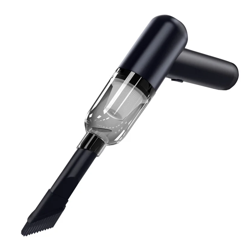 

10000Pa120W Household Vacuum Cleaner Wireless Car Vacuum Cleaner Large Suction Dry and Wet Handheld Vacuum Cleaner Black