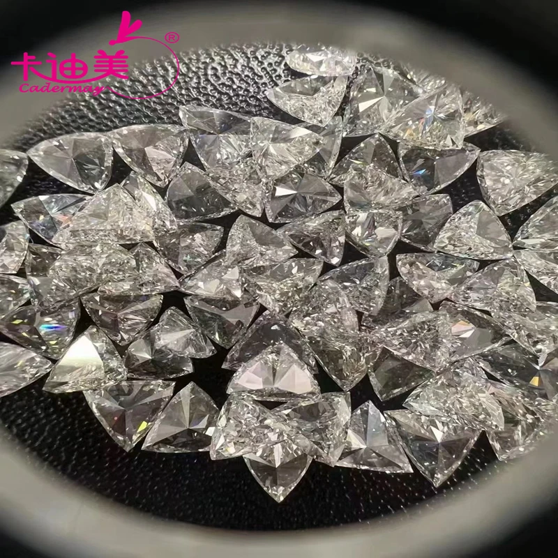 Камни для изготовления ювелирных изделий CADERMAY trilcut Melee D VS1