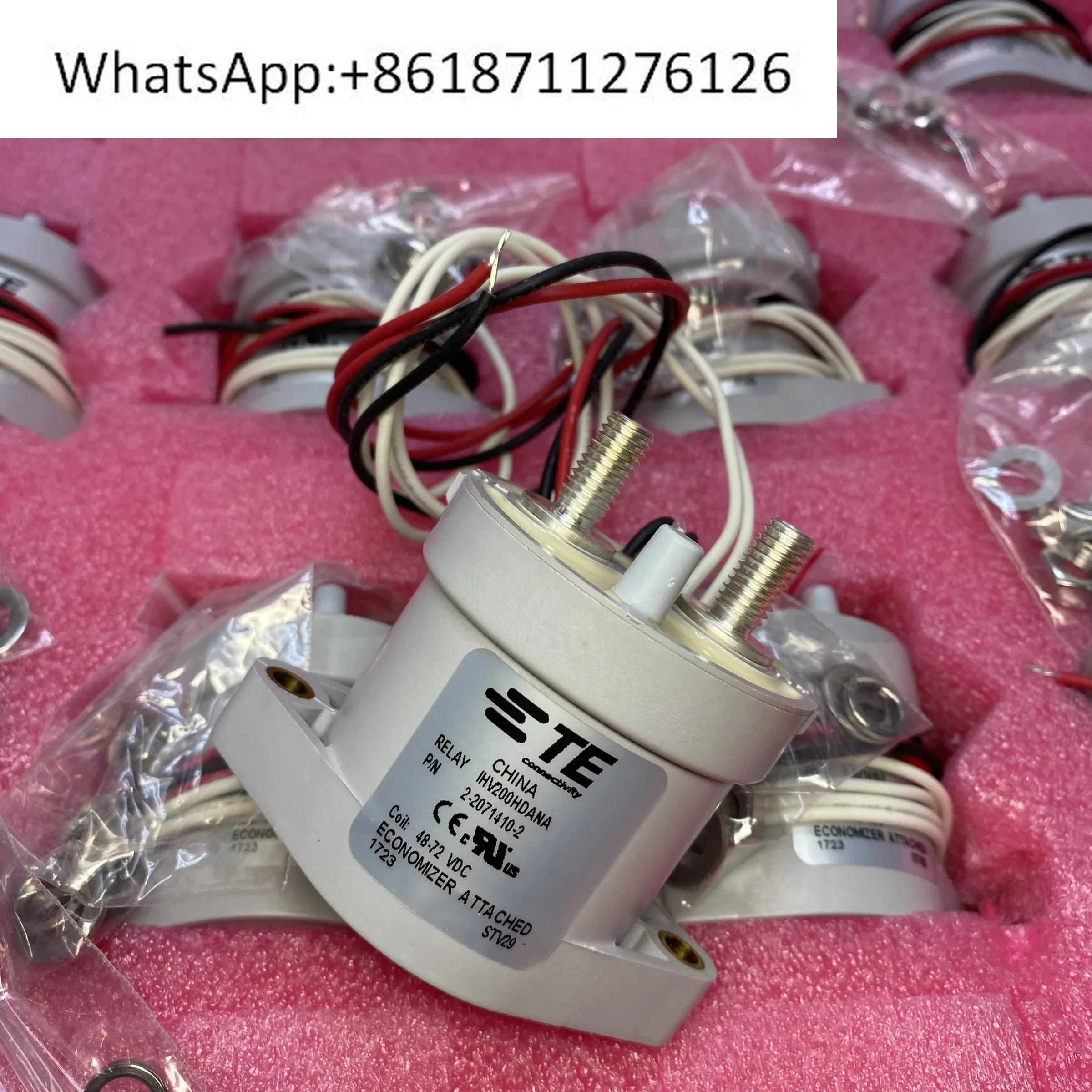 Фото Оригинальный релейный контактор TE IHV200HDANA 2-2071410-2, 48-72 В постоянного тока №1