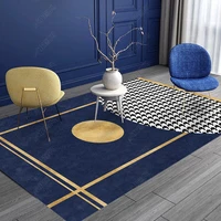 geometric printed carpets for living room home decoration washable anti slip lounge rug bedroom carpet childrens floor mat