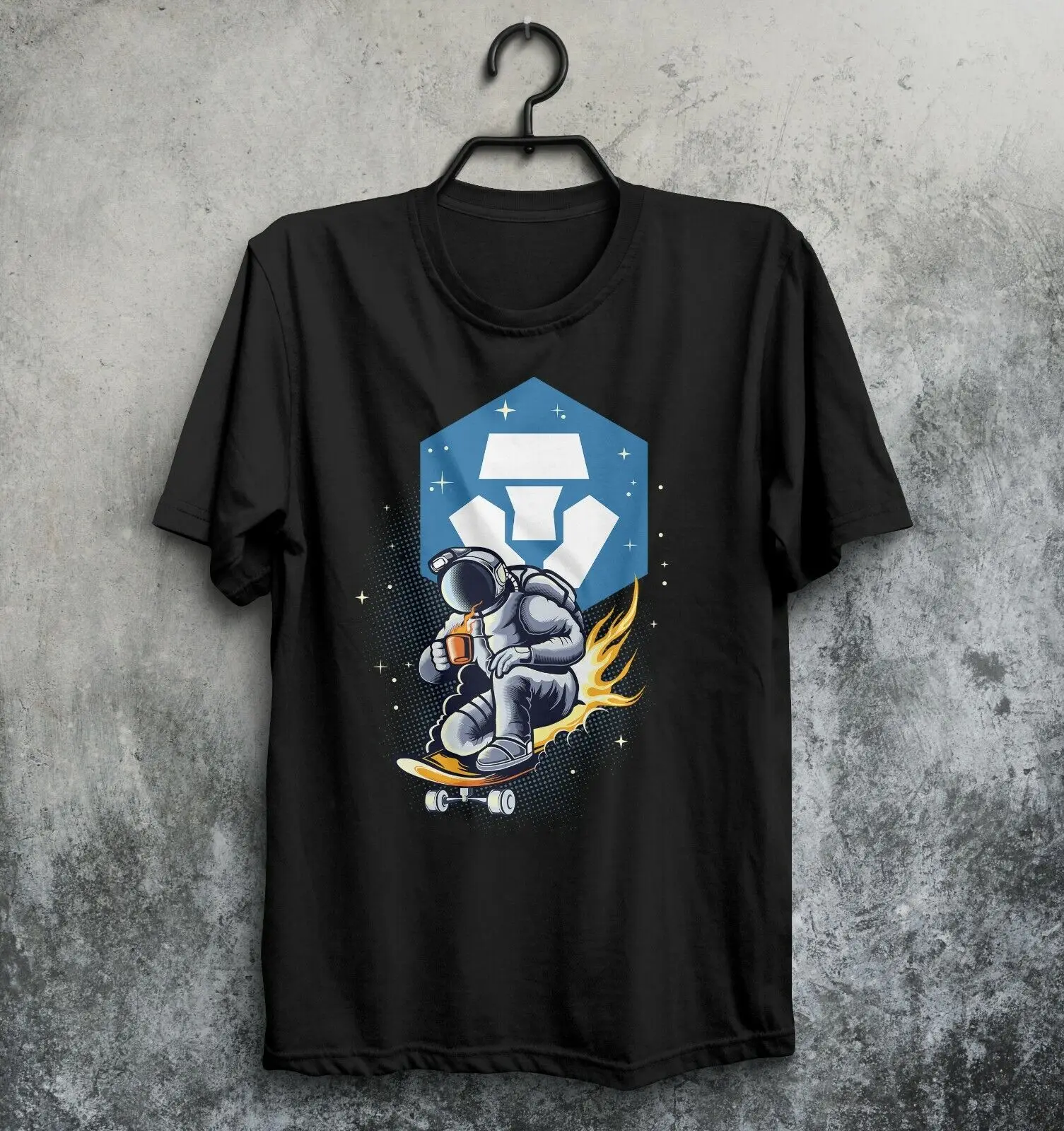 Футболка Cryptocom Altcoin криптовалюты, криптовалюты Com Mining To Moon Футболка Cryptocom Altcoin криптовалюты, криптовалюты Com Mining To Moon