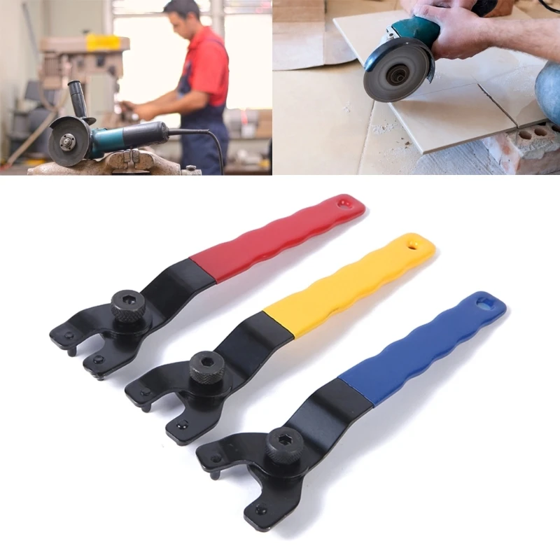 

1PC Carbon Steel Wrench for Grinding Machine Grinder Wrench Spanner Lock Flange Nut Pin Power and Hand Tools DropShipping